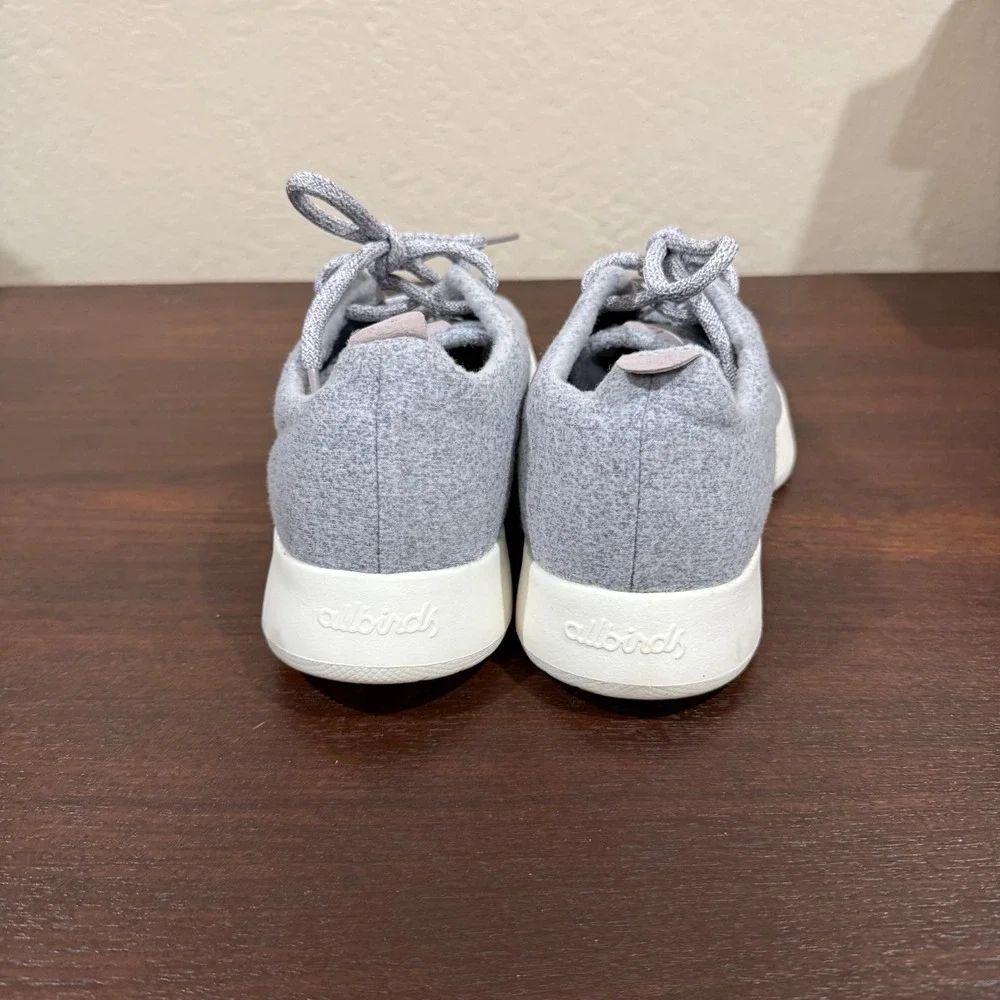 Allbirds Wool Runners Women's‎ Grey Lace Up Sneakers Shoes Size 9